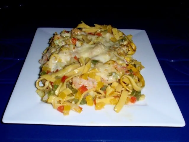 Rezept: Bunter Garnelen-Auflauf Bild Nr. 14 Bunter Garnelen-Auflauf - Rezept - Bild Nr. 14