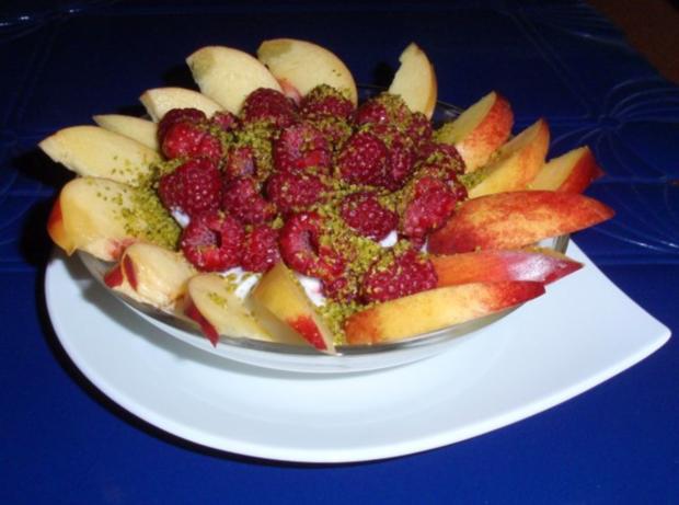 Früchte-Quark-Nachspeise - Rezept mit Bild - kochbar.de