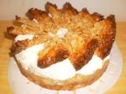 Apfel-Bienenstichtorte - Rezept