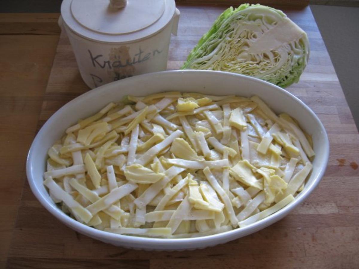 Kartoffel - Kappes Auflauf - Rezept - Bild Nr. 2