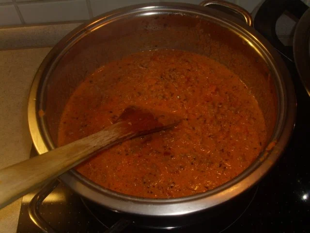 Hokaido gefüllt mit Hackfleisch und Schafskäse - Rezept - Bild Nr. 4