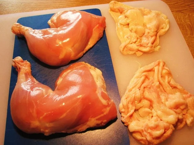 Rezept: Hähnchenschenkel mit Birnen und Wein ... Bild Nr. 2 Hähnchenschenkel mit Birnen und Wein ... - Rezept - Bild Nr. 2