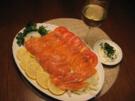 Gebeizter Lachs mit Meerrettichmayonaise - Rezept