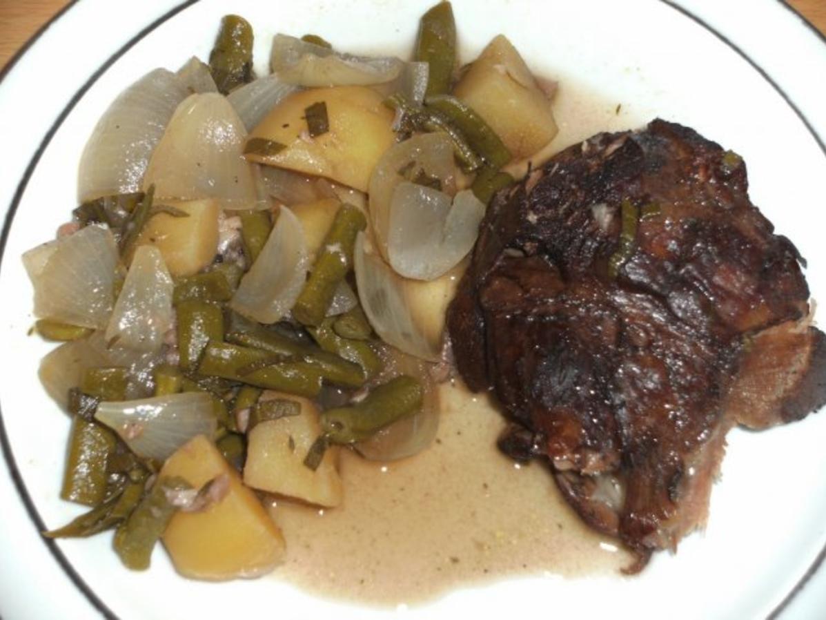 Fleisch: Lammkeule geschmort - einfach - von goach Fleisch: Lammkeule geschmort - einfach - von goach