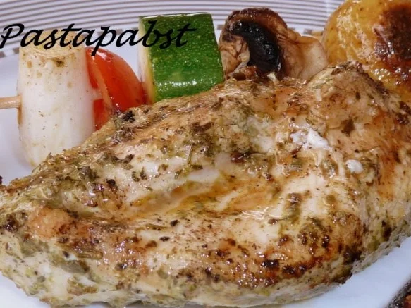 Kräuter-Hähnchen-Marinade - Rezept