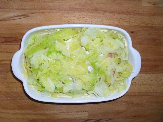 Rezept: Wirsing - Lachs - Gratin Bild Nr. 7 Wirsing - Lachs - Gratin - Rezept - Bild Nr. 7