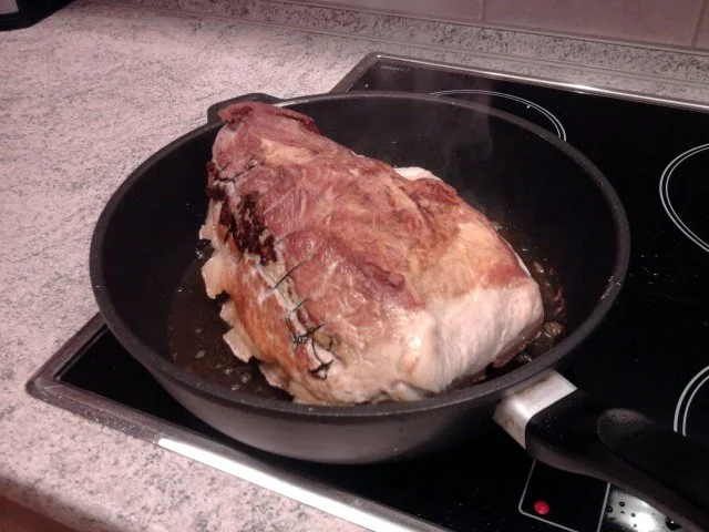 Rezept: Gefüllter Krustenbraten Bild Nr. 12 Gefüllter Krustenbraten - Rezept - Bild Nr. 12