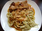 Putenbraten in Tomaten-Estragon-Soße - Rezept