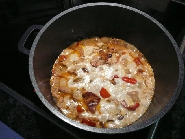 Rezept: Puten-Sahne-Topf Puten-Sahne-Topf - Rezept