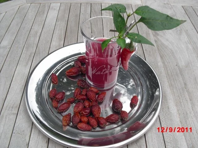 Rezept: Hagebutten-Chili-Tee Hagebutten-Chili-Tee - Rezept