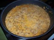 Eierschwammerlgulasch mit "Söwadrahde" Semmlknödl aus meinem "Waldmenü" - Rezept