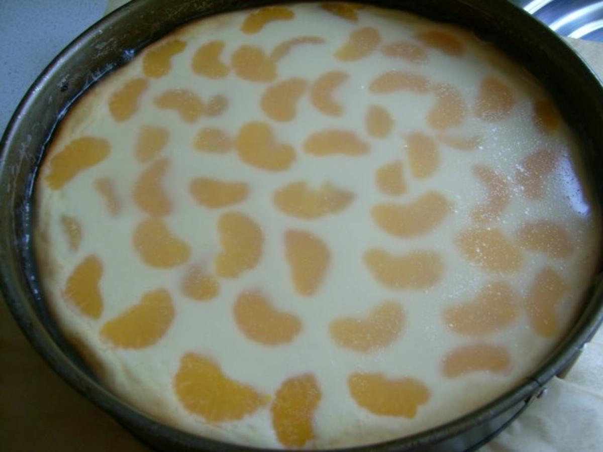 Mandarinen-Quarkkuchen - Rezept