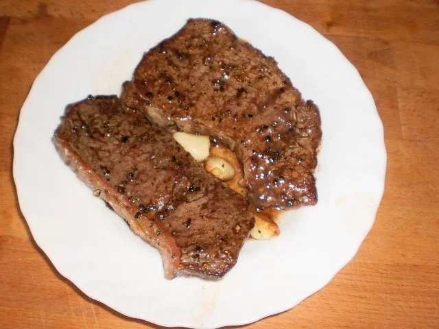 Rumpsteak - Bratkartoffeln - Zwiebelgemüse - Rezept - Bild Nr. 13
