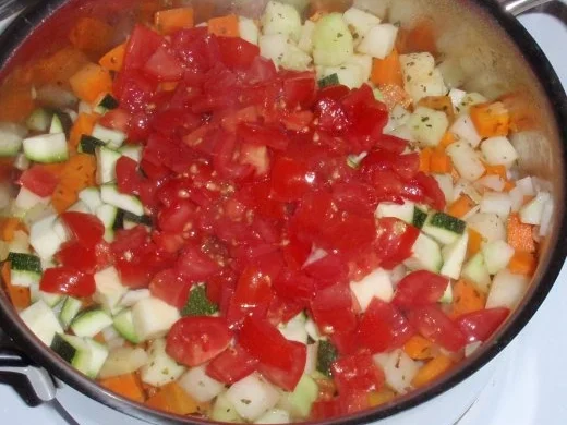 Kartoffelgemüse mit Fleischklößchen - Rezept - Bild Nr. 6