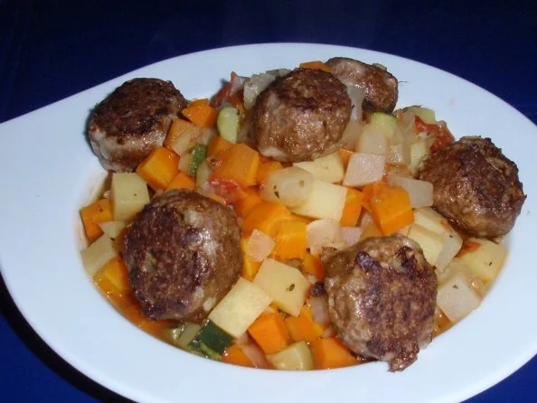 Kartoffelgemüse mit Fleischklößchen - Rezept - Bild Nr. 15