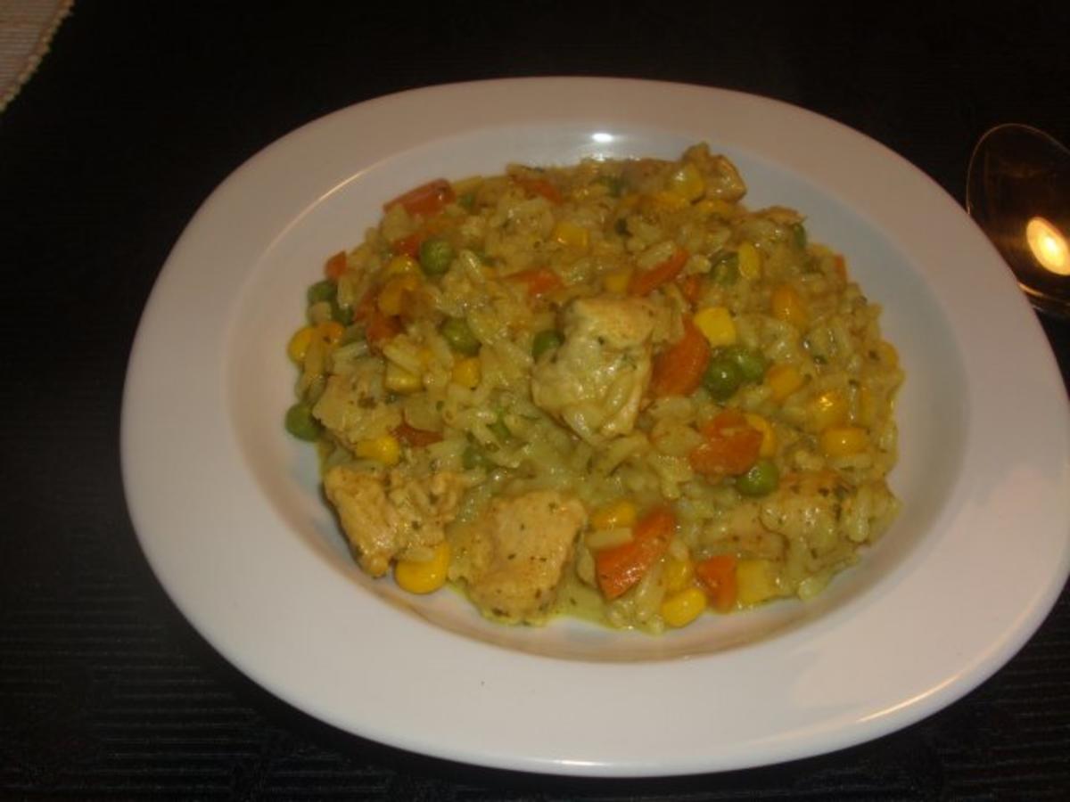 Curry Reis Pfanne - einfach - von Hoenowbear