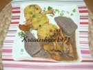 Rezept: herzhafte Kartoffelrösti mit Rinderminutensteaks und Pfifferlingen herzhafte Kartoffelrösti mit Rinderminutensteaks und Pfifferlingen - Rezept