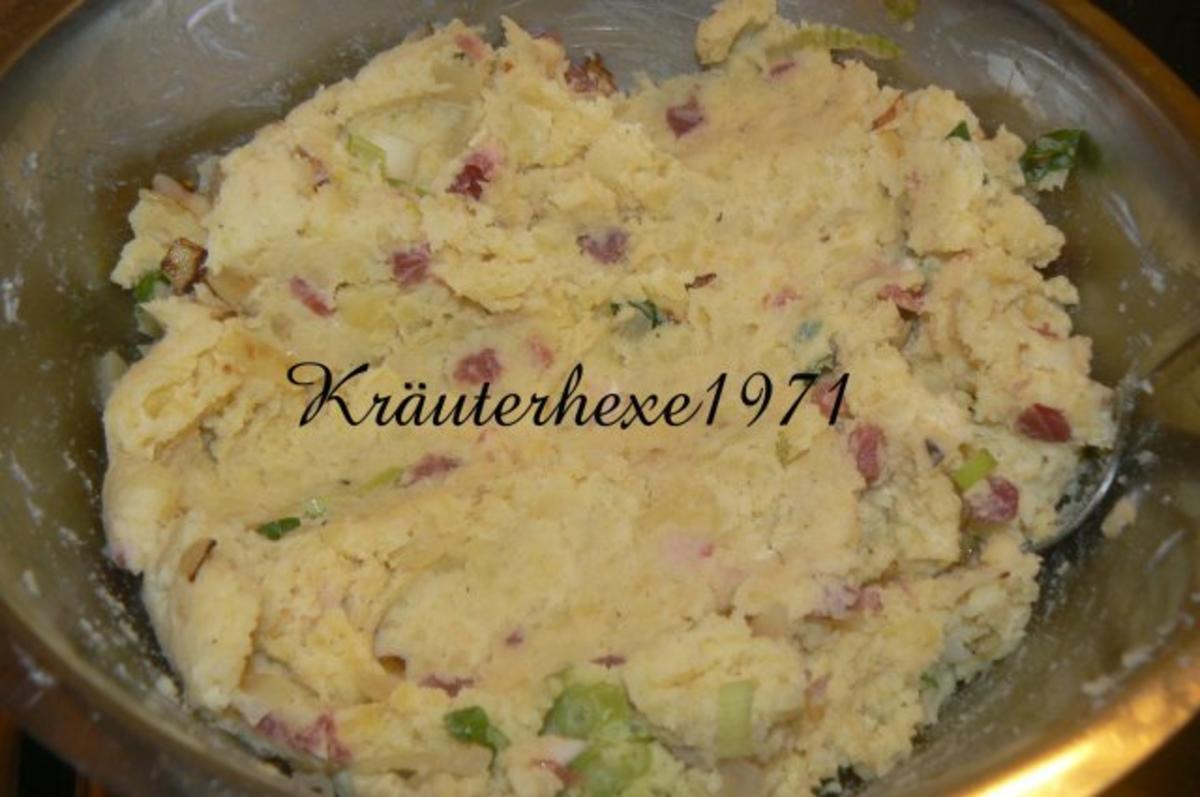 herzhafte Kartoffelrösti mit Rinderminutensteaks und Pfifferlingen - Rezept - Bild Nr. 2