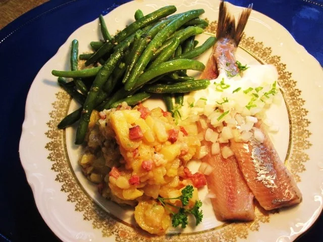 Frische Matjes-Doppelfilets ... - Rezept