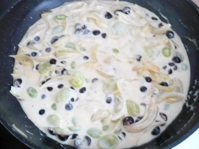 Hähnchenbrust mit Traubensoße - Rezept - Bild Nr. 8