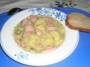 Eingebrannte Erdäpfel - Rezept