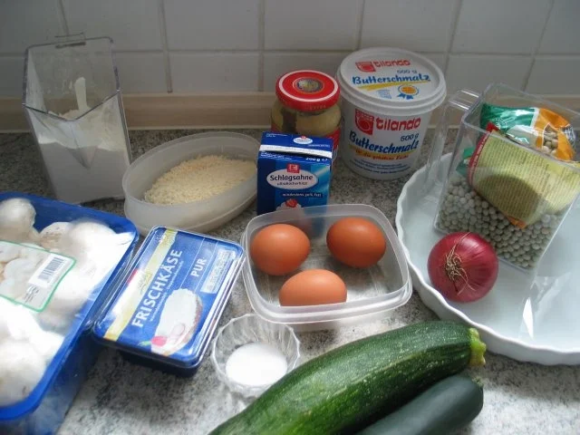 Zucchinitorte - Rezept