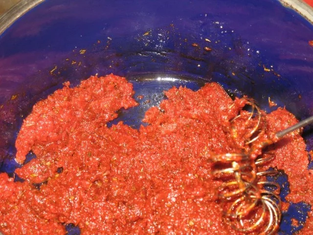 Rezept: Dip/Sauce - Meine schnelle Tomatensauce allzeit bewährt Bild Nr. 7 Dip/Sauce - Meine schnelle Tomatensauce allzeit bewährt - Rezept - Bild Nr. 7