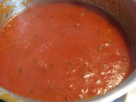 Rezept: Dip/Sauce - Meine schnelle Tomatensauce allzeit bewährt Bild Nr. 2 Dip/Sauce - Meine schnelle Tomatensauce allzeit bewährt - Rezept - Bild Nr. 2