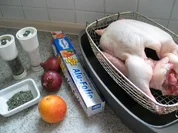 Geflügel: Ente einfach, im Silbermäntelchen - Rezept