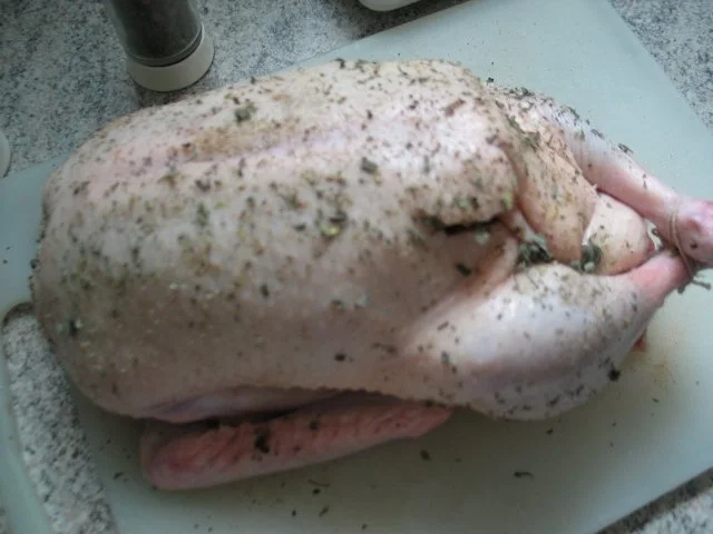 Geflügel: Ente einfach, im Silbermäntelchen - Rezept - Bild Nr. 3