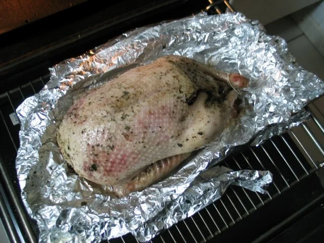 Geflügel: Ente einfach, im Silbermäntelchen - Rezept - Bild Nr. 5