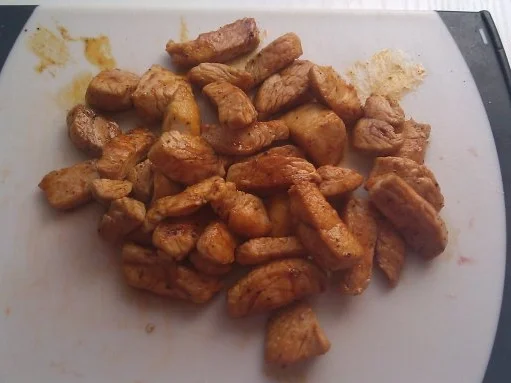 Rezept: Glasnudeln mit Gemüse auf Reisbett Bild Nr. 3 Glasnudeln mit Gemüse auf Reisbett - Rezept - Bild Nr. 3