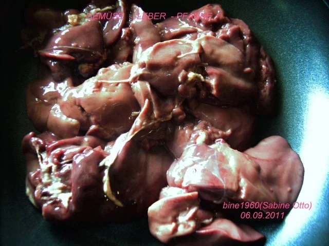 GEMÜSE  -  LEBER  -  PFANNE - Rezept - Bild Nr. 2