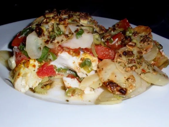 Kabeljaurückenfilet unter einer französischen Kartoffelhaube - Rezept