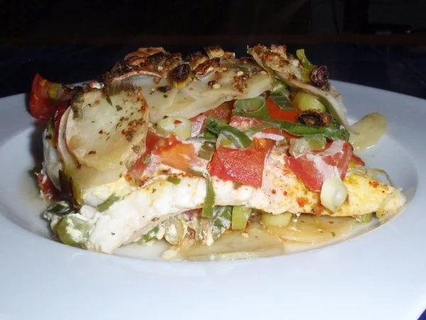 Kabeljaurückenfilet unter einer französischen Kartoffelhaube - Rezept - Bild Nr. 13