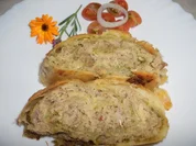 Hackfleischsauerkraut-Pastete - Rezept