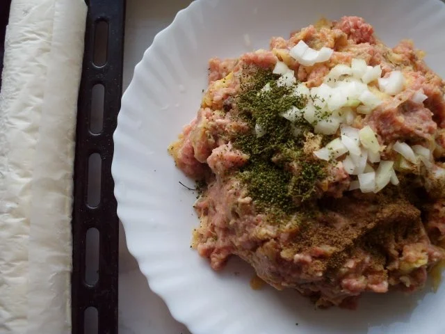 Hackfleischsauerkraut-Pastete - Rezept - Bild Nr. 4