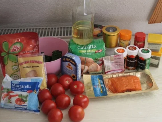 Pizza "Fisch-Land" - Rezept - Bild Nr. 2