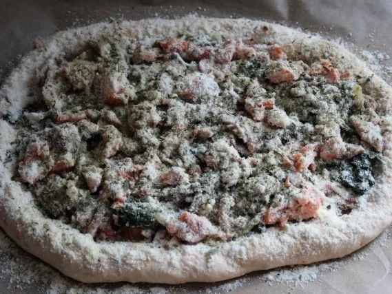 Pizza "Fisch-Land" - Rezept - Bild Nr. 7