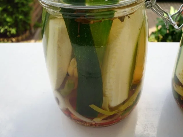 Rezept: Zucchini eingelegt Zucchini eingelegt - Rezept
