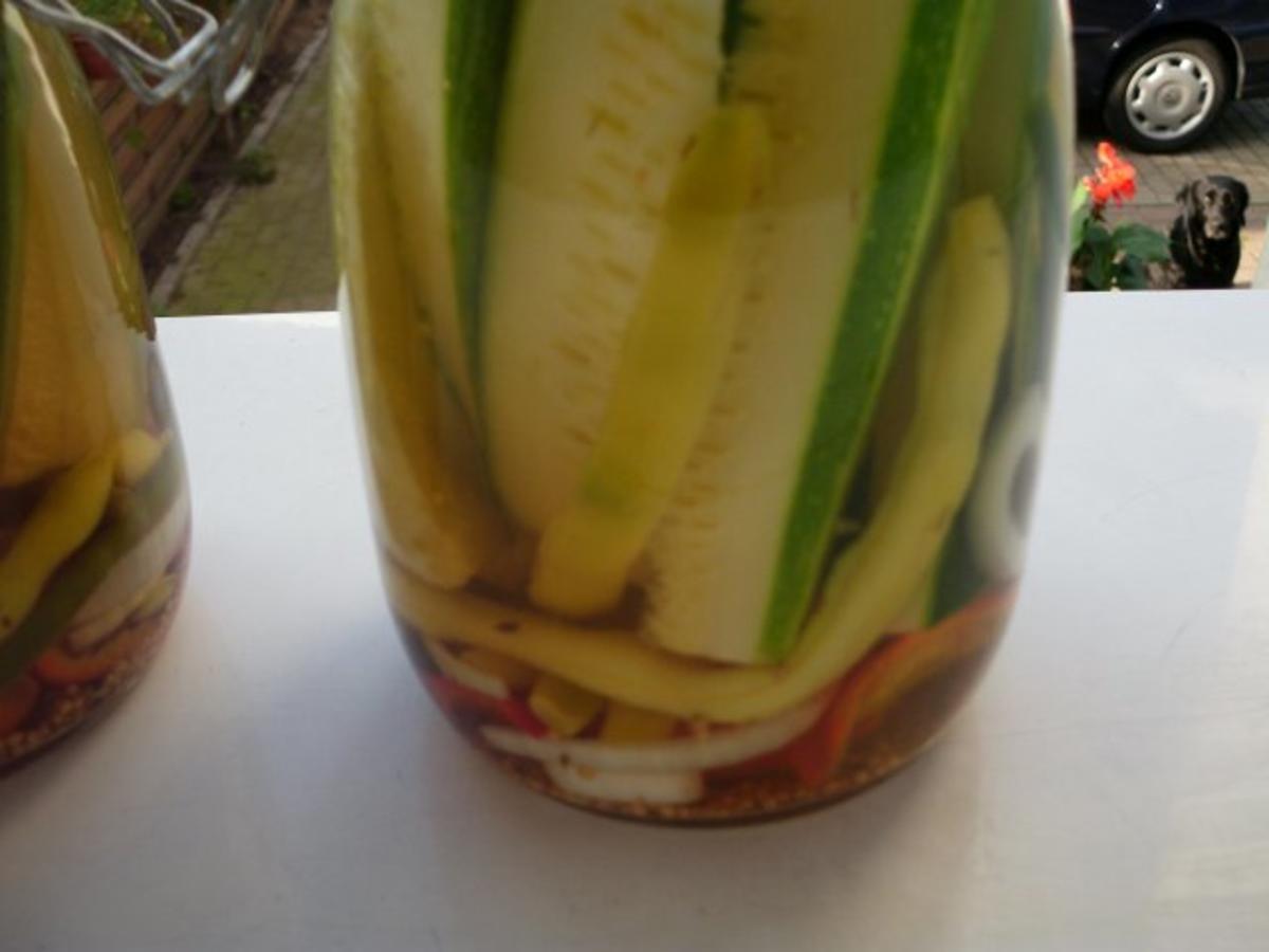 Zucchini eingelegt - Rezept - Bild Nr. 7
