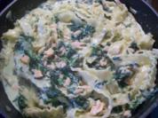 Lachs - Spinat - Soße - Rezept