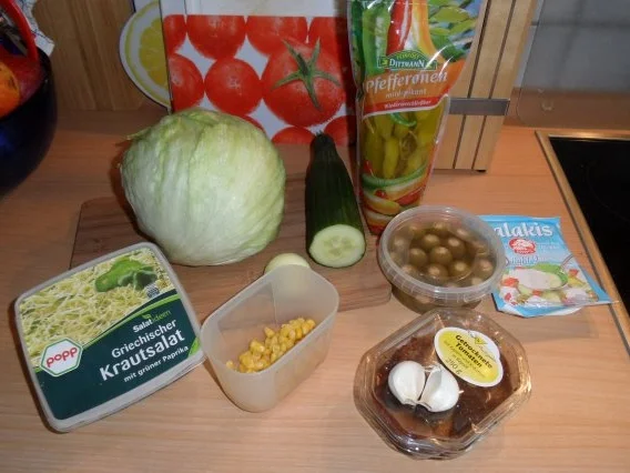 Rezept: Salat "El Greco" Bild Nr. 2 Salat "El Greco" - Rezept - Bild Nr. 2