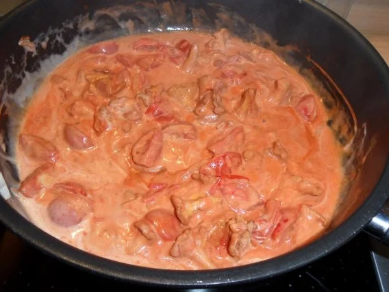 Grüne Bandnudeln sonderbar - Rezept - Bild Nr. 4