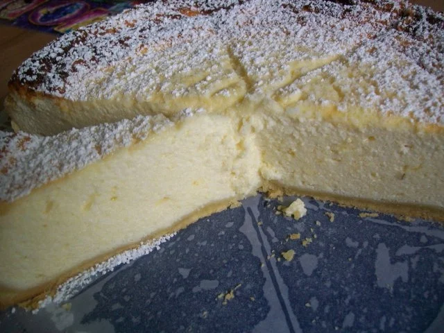 Rezept: Käsekuchen mit Grieß Käsekuchen mit Grieß - Rezept