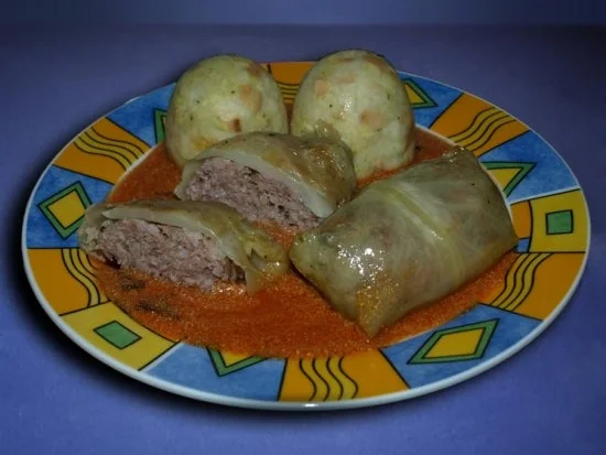 Rezept: Golabki - Polnische Kohlrouladen Golabki - Polnische Kohlrouladen - Rezept