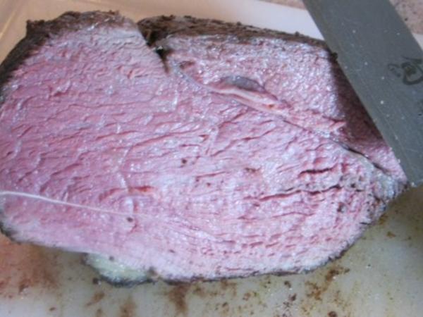 Rosmarinbraten vom Gallowayrind niedrig gegart - einfach - von Test00