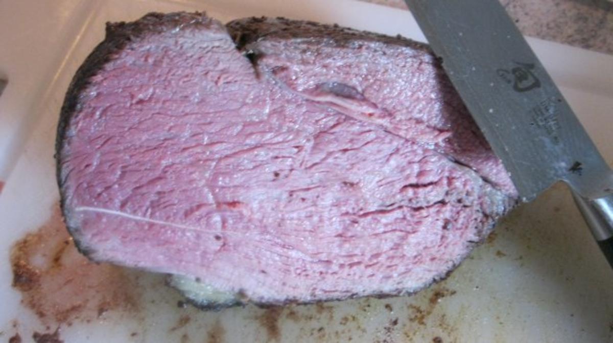 Bilder für Rosmarinbraten vom Gallowayrind niedrig gegart - Rezept