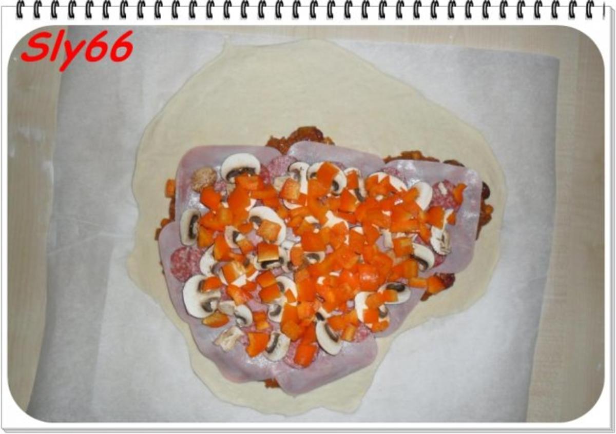 Pizza:Calzone mit Chili-con Carne - Rezept - Bild Nr. 6