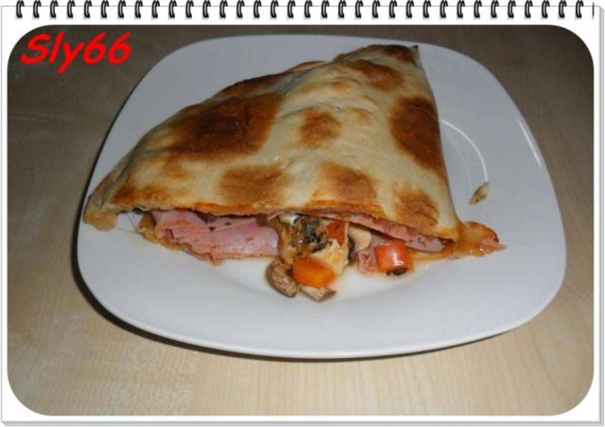 Bilder für Pizza:Calzone mit Chili-con Carne - Rezept